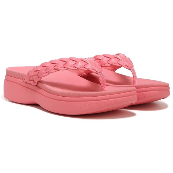 Vionic Women's Kenji Platform Flip Flop Sandals Like new condition Size 8 - Picture 1 of 9